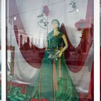 bridal costume in a wedding store, Ашхабад