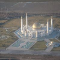Not so far of Ashgabat, Turkmenistan., Безмеин