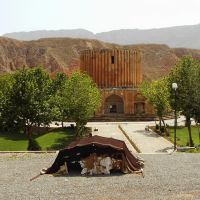 Kalat-e  Naderi - کلات - Nomadic tent and Sun Temple - کلات نادر - IRAN-2008, Душак
