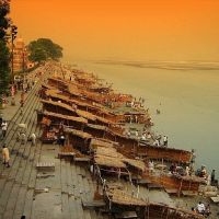 Naya Ghat, Saryu River, Ayodhya : Photo Hemant Shesh, Кара-Кала