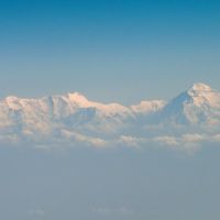 Flight to Kathmandu - view of the Himalaya, Кара-Кала