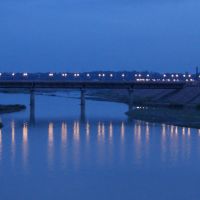 LIGHTS REFLECTIONS OF GOMTI BRIDGE dedicated to Hooman javadi, Кара-Кала