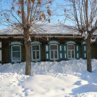 Casa tradizionale Baskira - Russia, Уфра