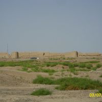 ancient wall of the city. древняя стена города, Байрам-Али