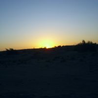 sunrise in  desert. восход в пустыне, Захмет