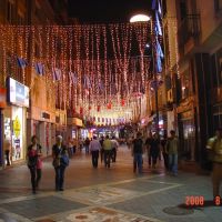 Bir çarşıda gece görünümü, Trabzon, Трабзон