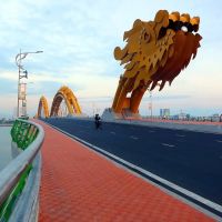 Một sáng Cầu Rồng - Dragon Bridge in the morning, Дананг