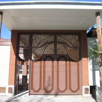 Ferghana, street, gate, Балыкчи