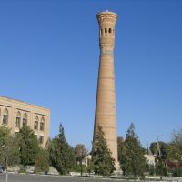 Vabkent le minaret, Вабкент