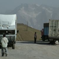 Anzob pass, Tajikistan, Заамин