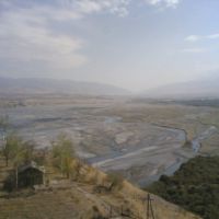 Delta of River Zarafshon near Kolhozchien, Tajikistan., Усмат