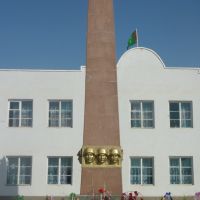 Monument in Victory day (Tagta, Gorogly), Мангит