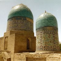 Samarcande - Chah i Zinda, le mausolée de Kazi Zad Roumi, Самарканд