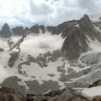 Upper reaches of Kadamtash valley from Korona Siama pass, Узун