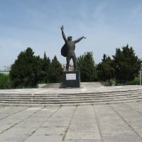 Monument to Heroes of the war 1941-1945. Spitamen, Tajikistan., Верхневолынское