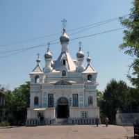 Православная церковь на русском кладбище - Russian Orthodox Church(2006), Пскент
