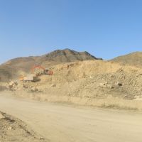 South-Kyrgyz highway, Kadamdzay suburb, construction of bypass road (to Kadamdzay, SW), Вуадиль