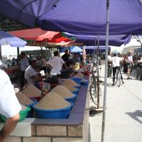 Uzbekistan,Margilan, bazar (angolo del riso), Маргилан