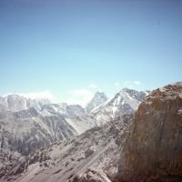 Ak-Tash peak (view from Kalkush pass), Учкуприк
