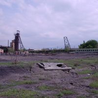 Kyzyl-Kiya, coal mine, 2004, Язъяван