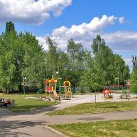 детская площадка в парке, Артемовск