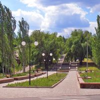 пока еще зеленый парк, Артемовск