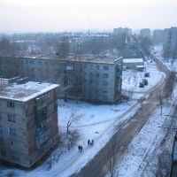 Вид с крыши дома №11 ул.50 лет ВЛКСМ, Дзержинск