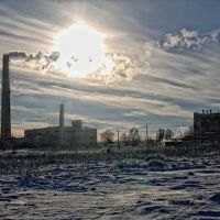 Зимний пейзаж, Карло-Либкнехтовск
