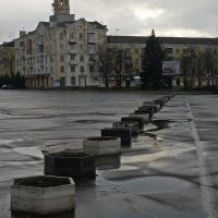 Площадь Ленина. После дождя, Краматорск