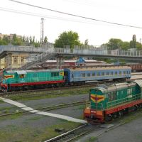 Железнодорожный вокзал в Красноармейске, Красноармейск