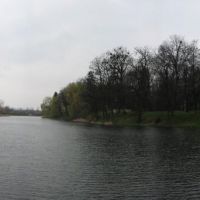 Парк коло палацу Миколи Терещенка, річка Гуйва (Tereschenko Park, Andrushivka), Андрушевка