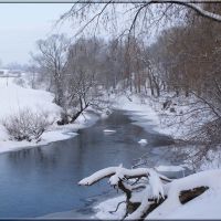 ♥ Зимний пейзаж. Winter landscape., Быковка