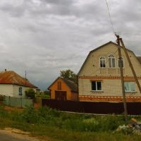 Панорама по ул. Сквирська с 4-х фото, Ружин