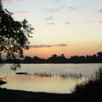 Sunset_in_Ruzhin_lake, Ружин