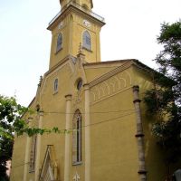 Бергове - костел Здвиження Святого Хреста, Berehove - gothic church, Beregszász - katolikus templom, Берегово