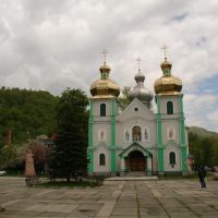 An orthodox church is in Rakhov, Рахов
