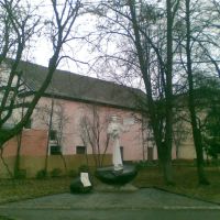 Свалява, колишня синагога. Former synagogue in Svalyava, Свалява
