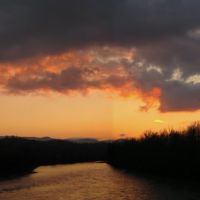 sunset, Тячев