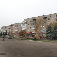 Пятиэтажки на улице Петровского., Гуляйполе