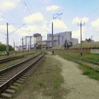 Элеватор и железная дорога, Мелитополь