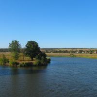 Тёплое лето... (река Конка)., Орехов