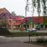 the city centre, Богородчаны