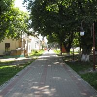 Street in Bolehiv, Болехов
