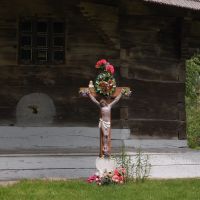 Cross near the Holy Spirit church (Rogatyn), Рогатин