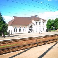 Барышевский вокзал (вид с поезда), Барышевка