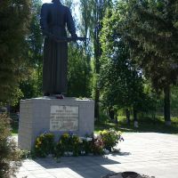 monument to soldiers, Згуровка