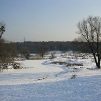 Irpen_river-winter, Ирпень