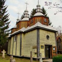Переяслав - деревяна церква з села Сухий Яр, wooden church,  1775, Переяслав-Хмельницкий