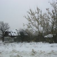 Abandoned house near Polesskoe Feb-07, Полесское