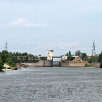 Ворота Киевского шлюза - Kiev shipping lock gates, Вышгород